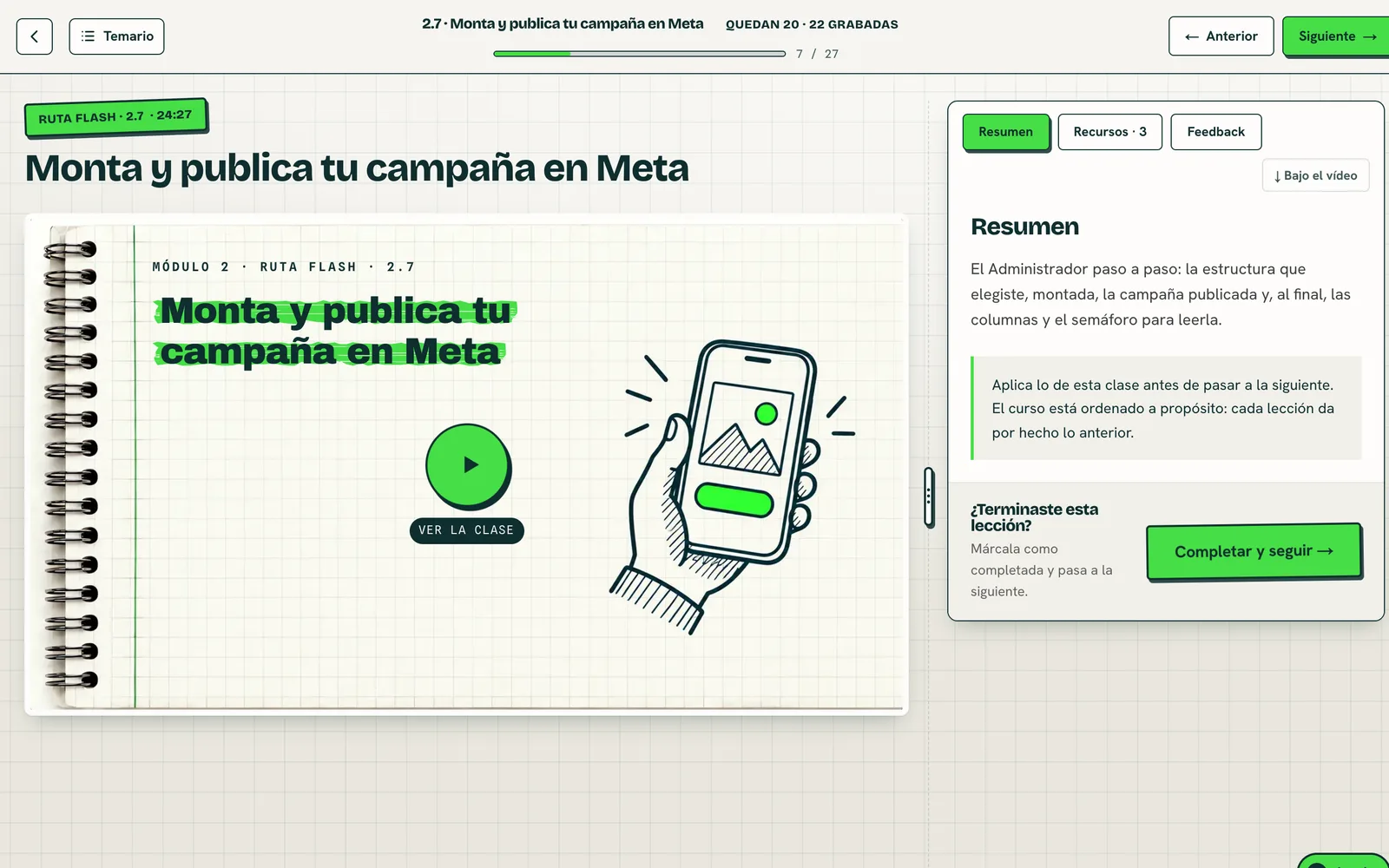 Una clase por dentro